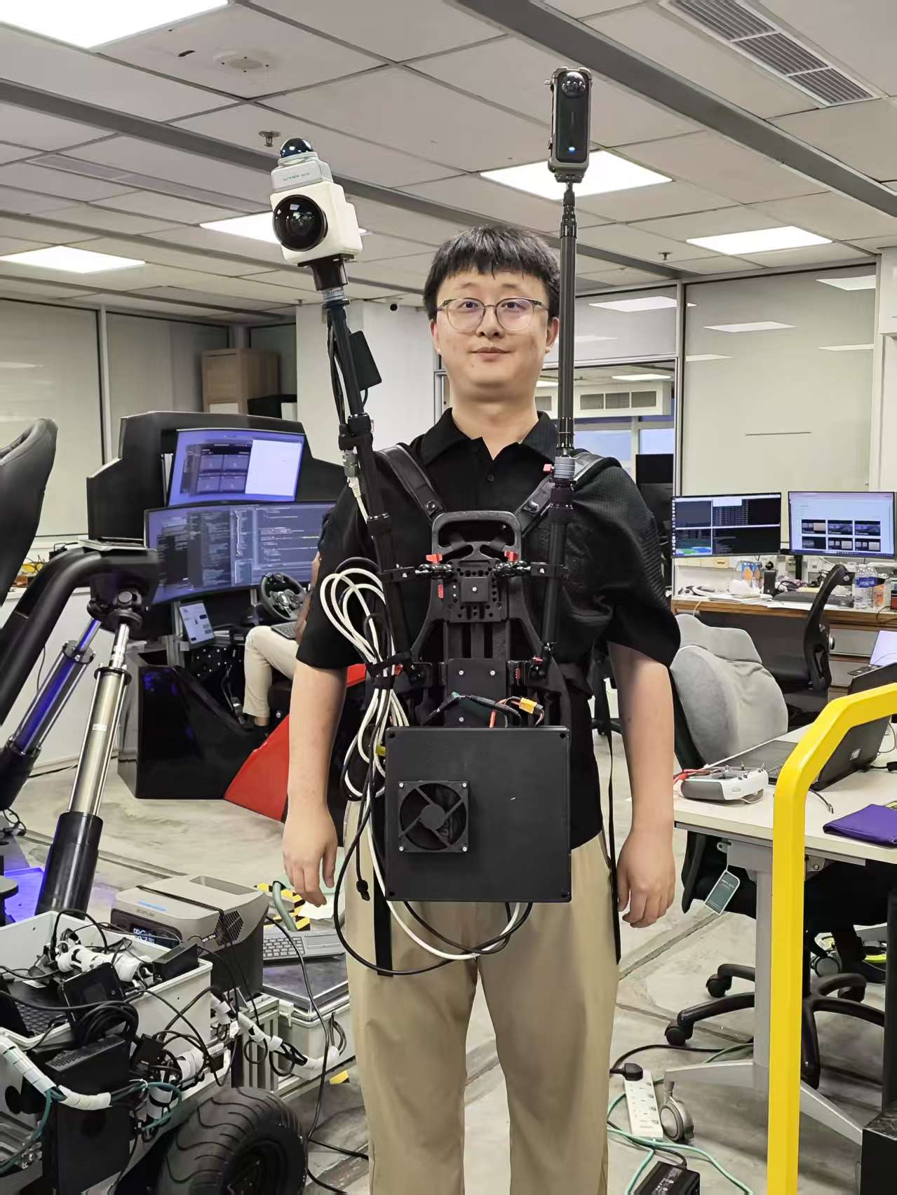 Gen 2 — Backpack Multi-Sensor Platform (LiDAR + IMU + 360° Camera + Compute Unit)